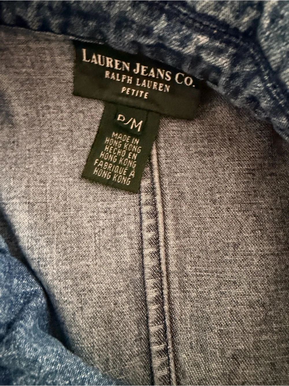 Ralph Lauren Light Blue Denim Jacket - Picture 4 of 4